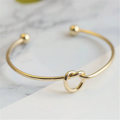 Aurelia Knot Cuff Bracelet
