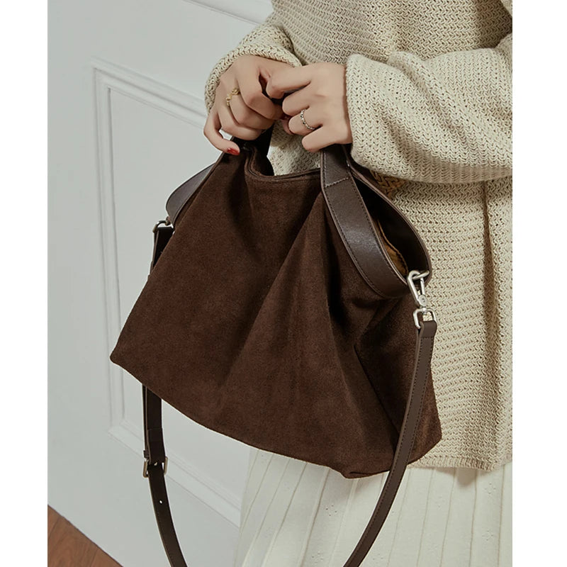 Savannah Suede Hobo