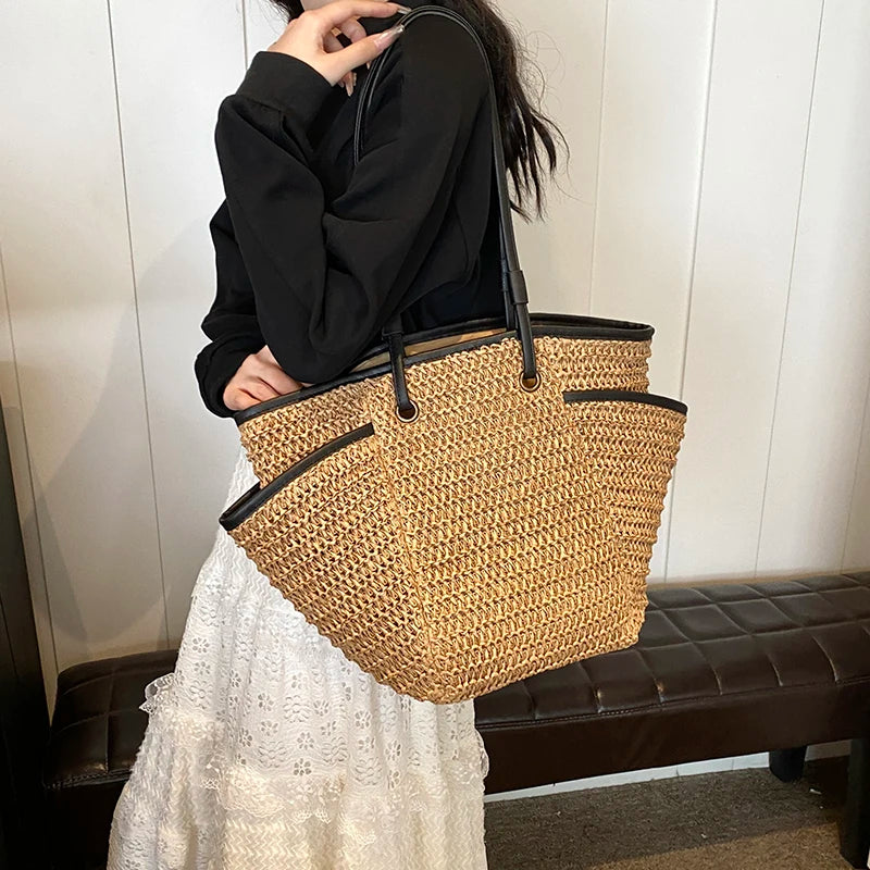 Soléa Straw Beach Tote