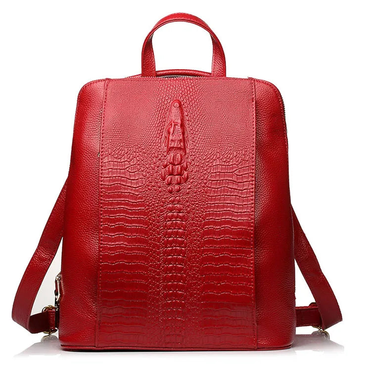 Victoria Croc Backpack