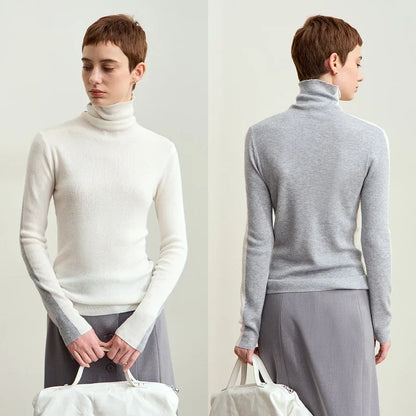 Sophie Colorblock Turtleneck