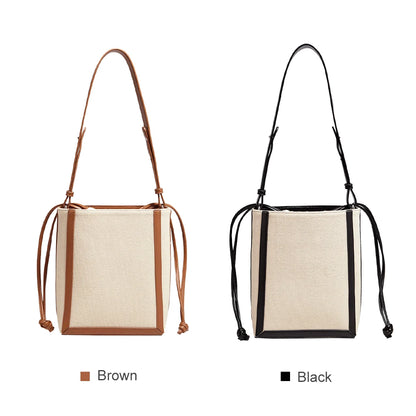 Harper Canvas Bucket Bag
