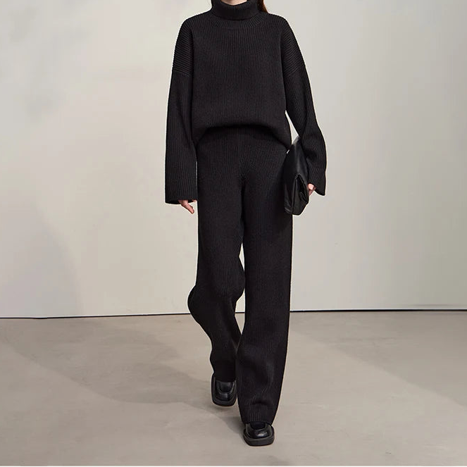 Ava Turtleneck Knit Set