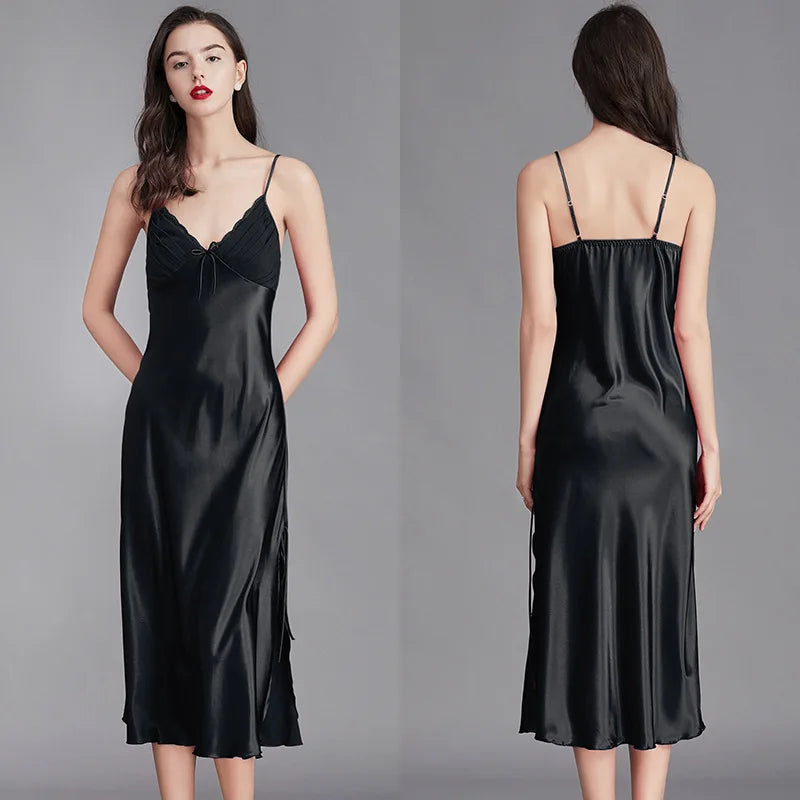 Celeste Satin Slip Nightgown