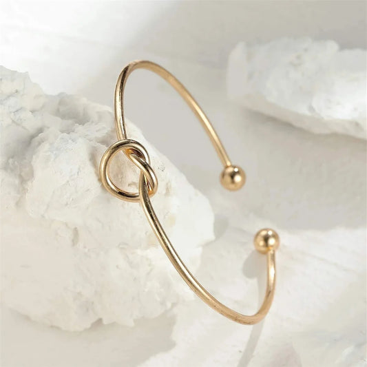 Aurelia Knot Cuff Bracelet