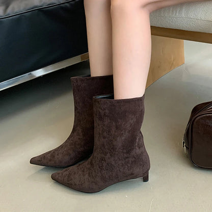 Sienna Pointed Ankle Boots