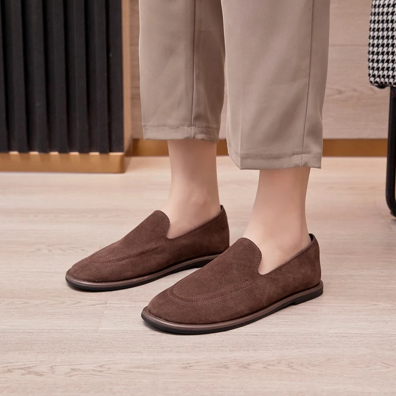 Harper Suede Loafers