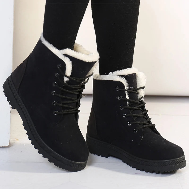 Freya Fur-Lined Ankle Boots