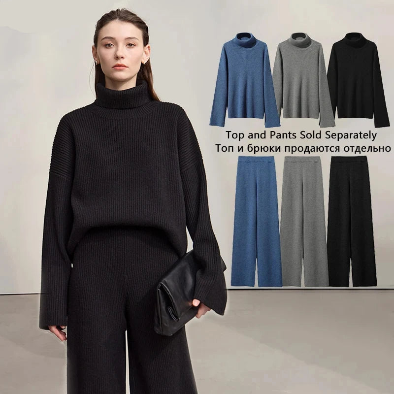 Ava Turtleneck Knit Set