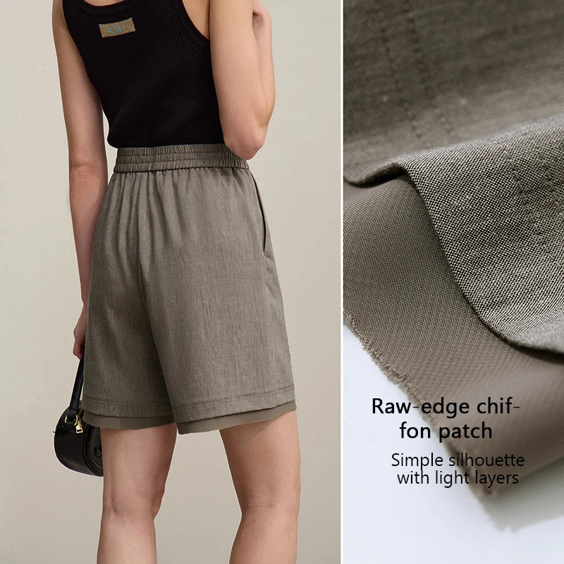 Harper Linen Blend Shorts