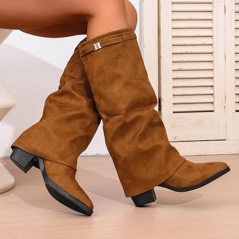 Knee-High Riding Boots