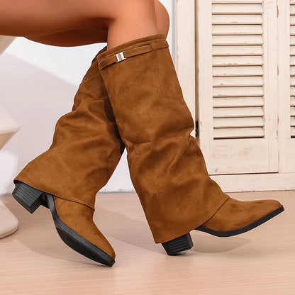 Knee-High Riding Boots