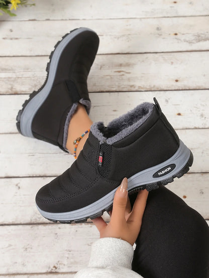 Nora Fur-Lined Winter Sneakers