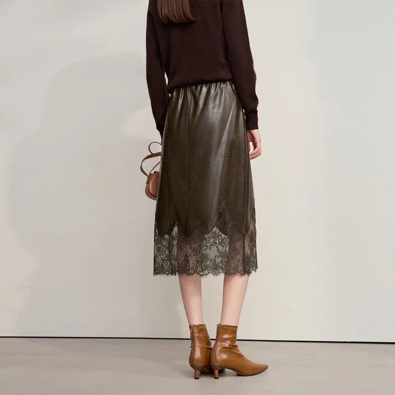Eleanor Lace Midi Skirt