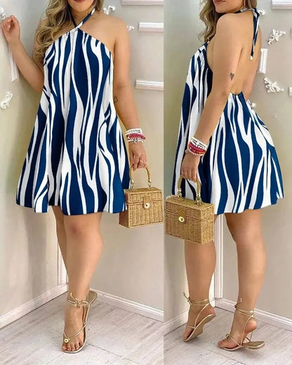 Isla Tropical Mini Dress