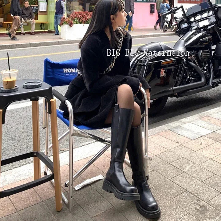 Blair Platform Knee-High Boots
