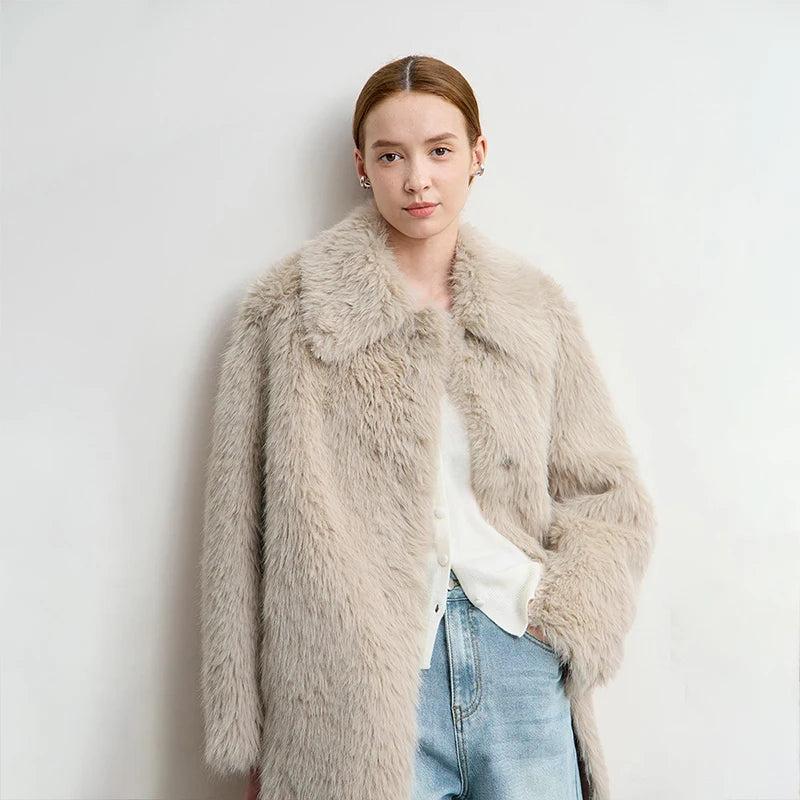 Celeste Faux Fur Coat