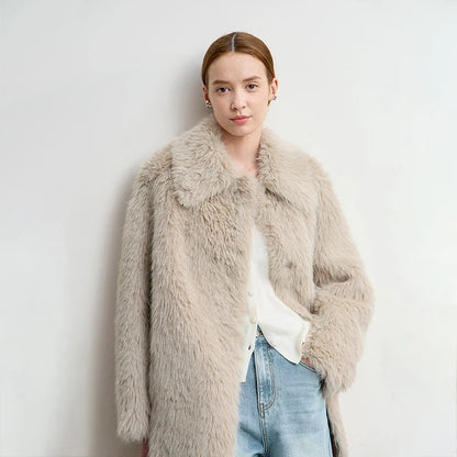 Celeste Faux Fur Coat