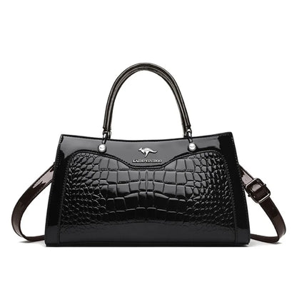 Seraphina Croc Tote