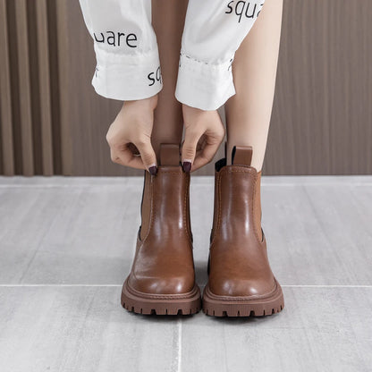 Harper Leather Chelsea Boots