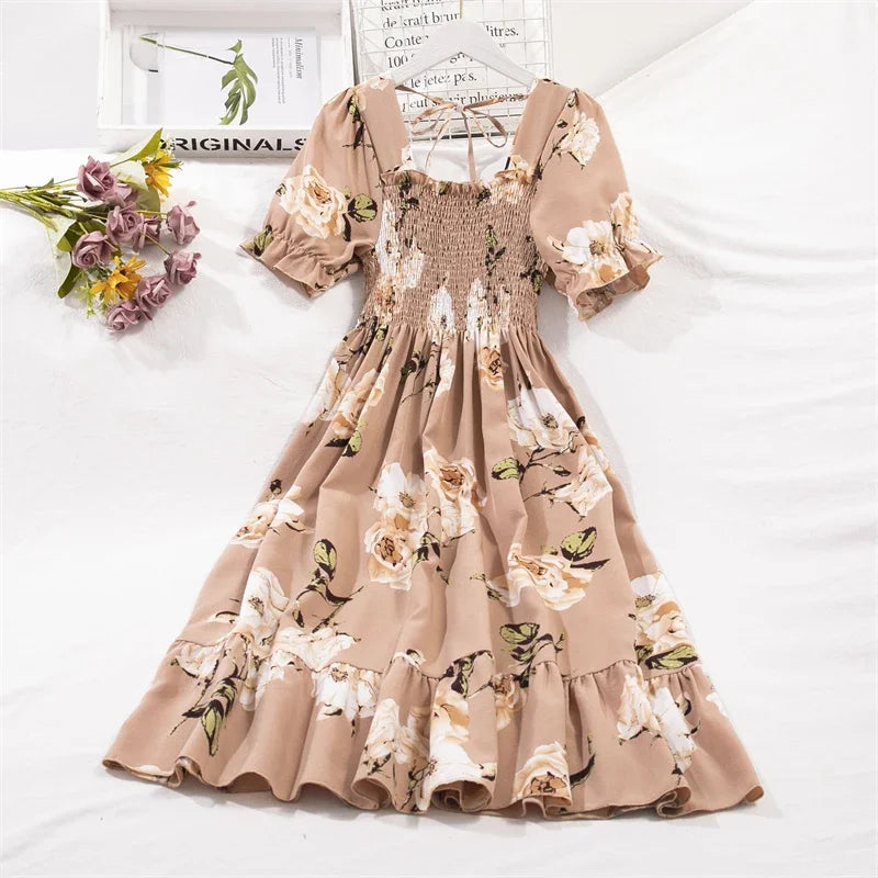 Florence Chiffon Midi Dress