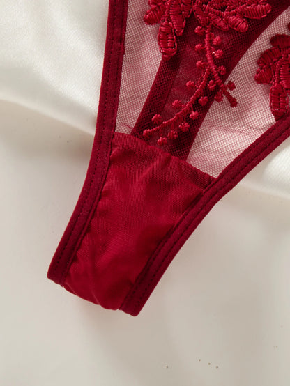 Scarlett Embroidered Lace Nightgown