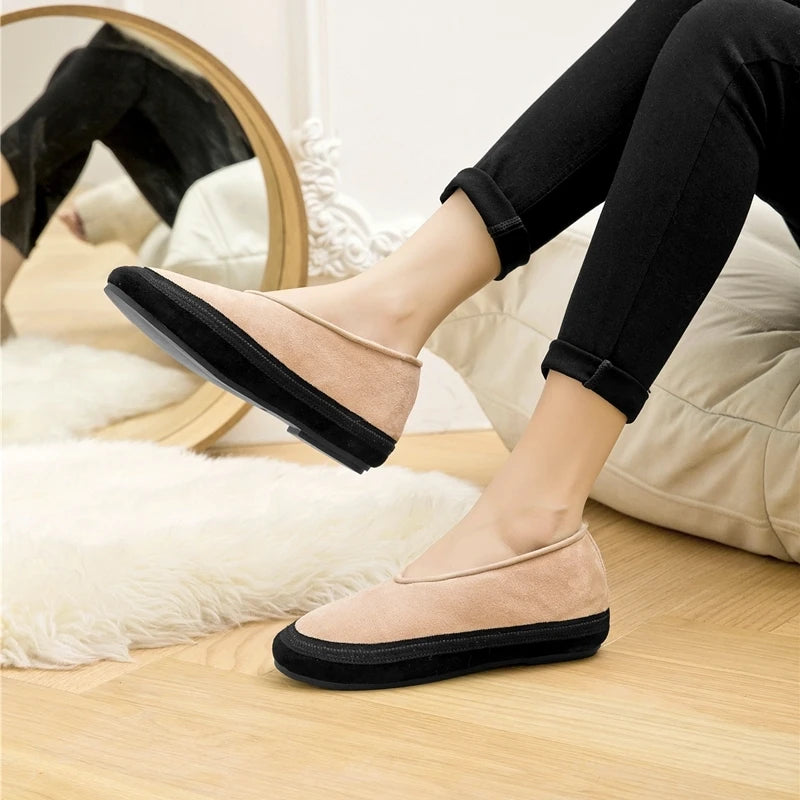 Aspen Suede Winter Flats