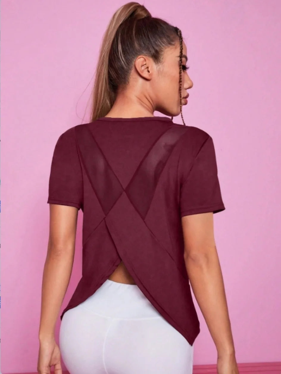 Breeze Open-Back Training Tee
