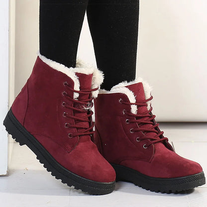 Freya Fur-Lined Ankle Boots