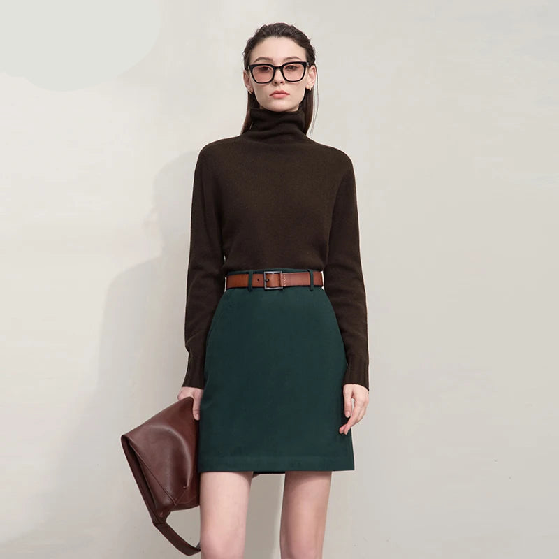 Eleanor Merino Turtleneck Sweater