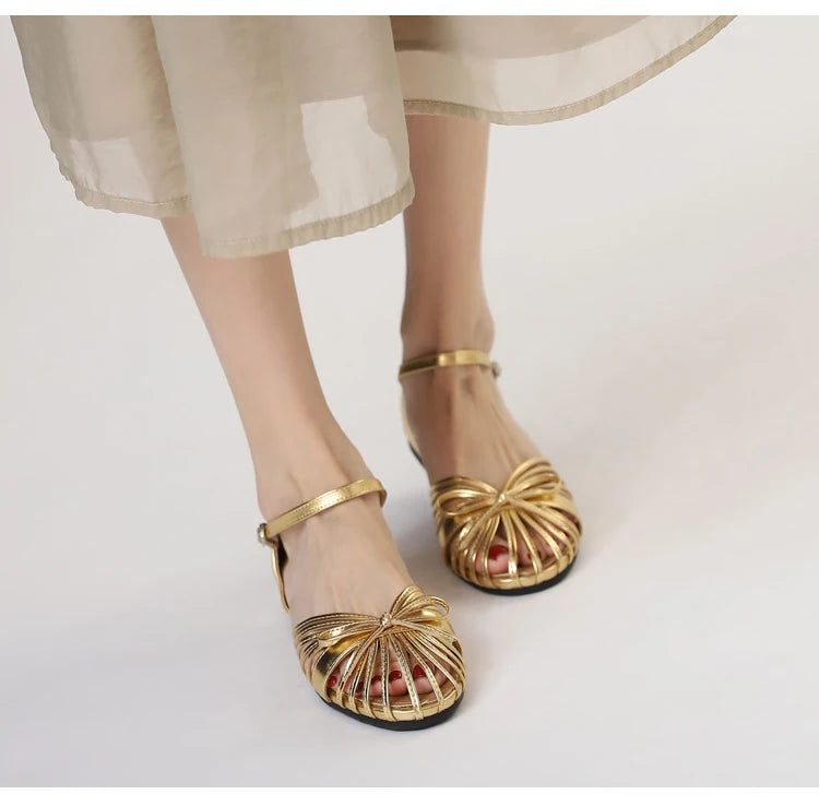 The Siena Bow Sandal