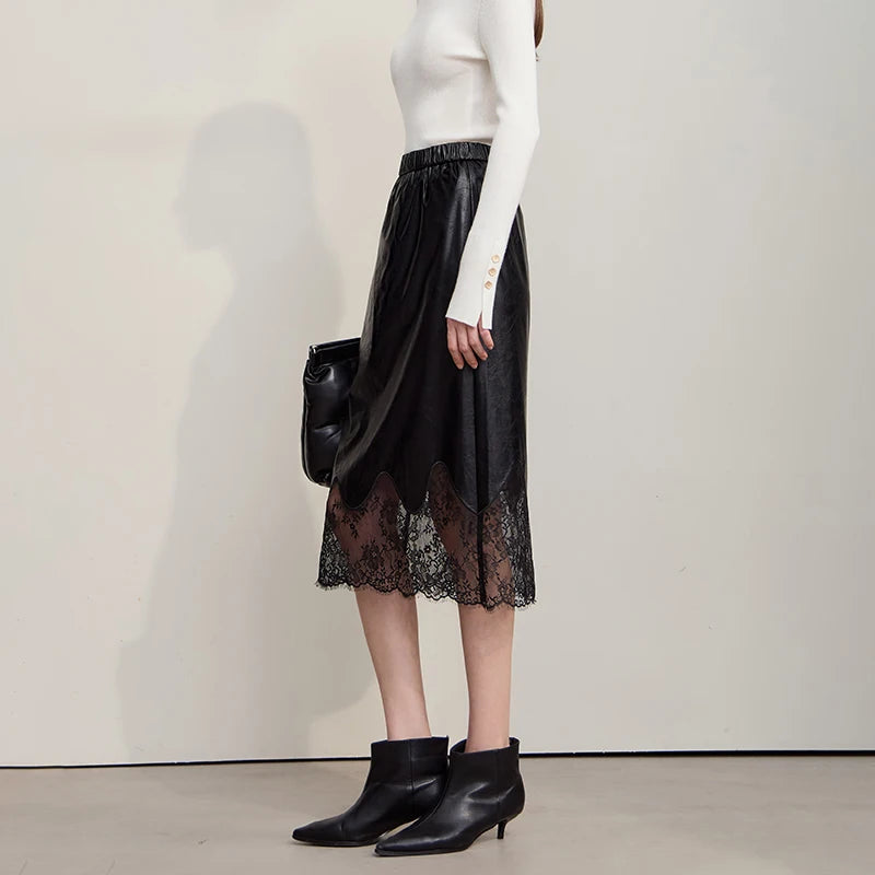 Eleanor Lace Midi Skirt