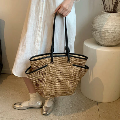 Soléa Straw Beach Tote