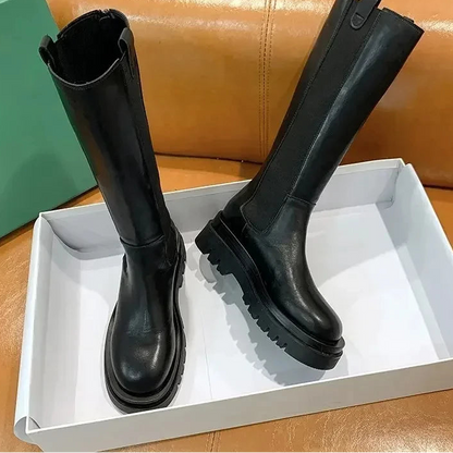 Blair Platform Knee-High Boots