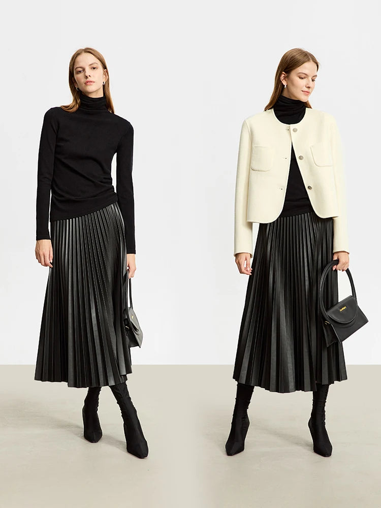 Charlotte Pleated
