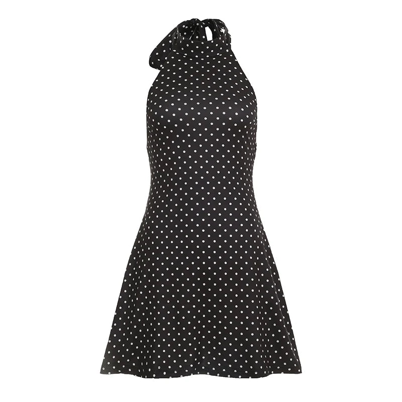 Amélie Polka Dot Mini Dress