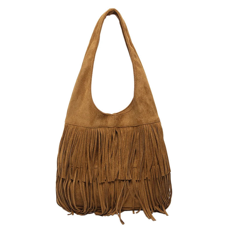 Willow Fringe Hobo Bag