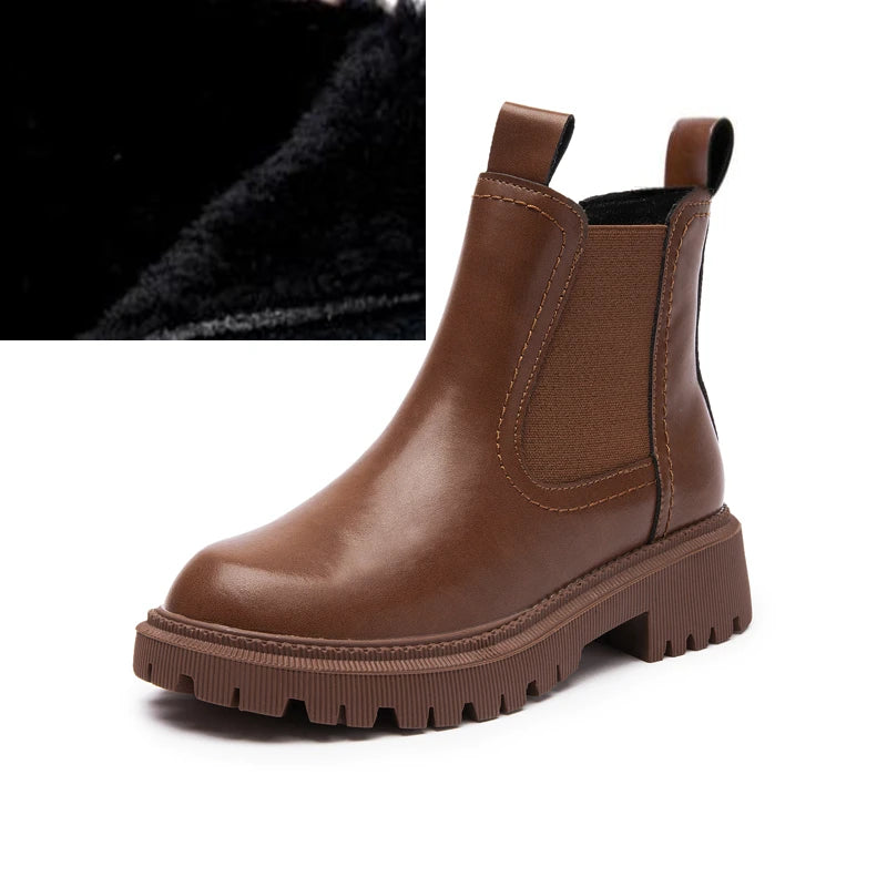 Harper Leather Chelsea Boots