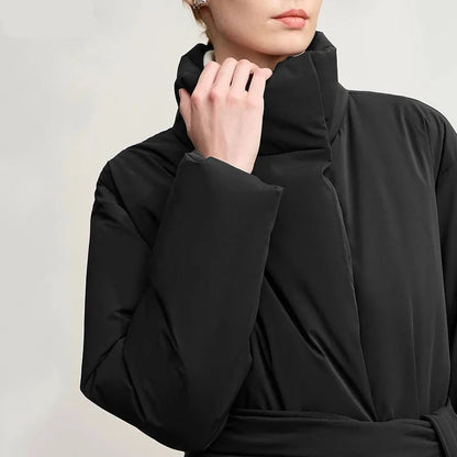 Victoria Belted Down Coat