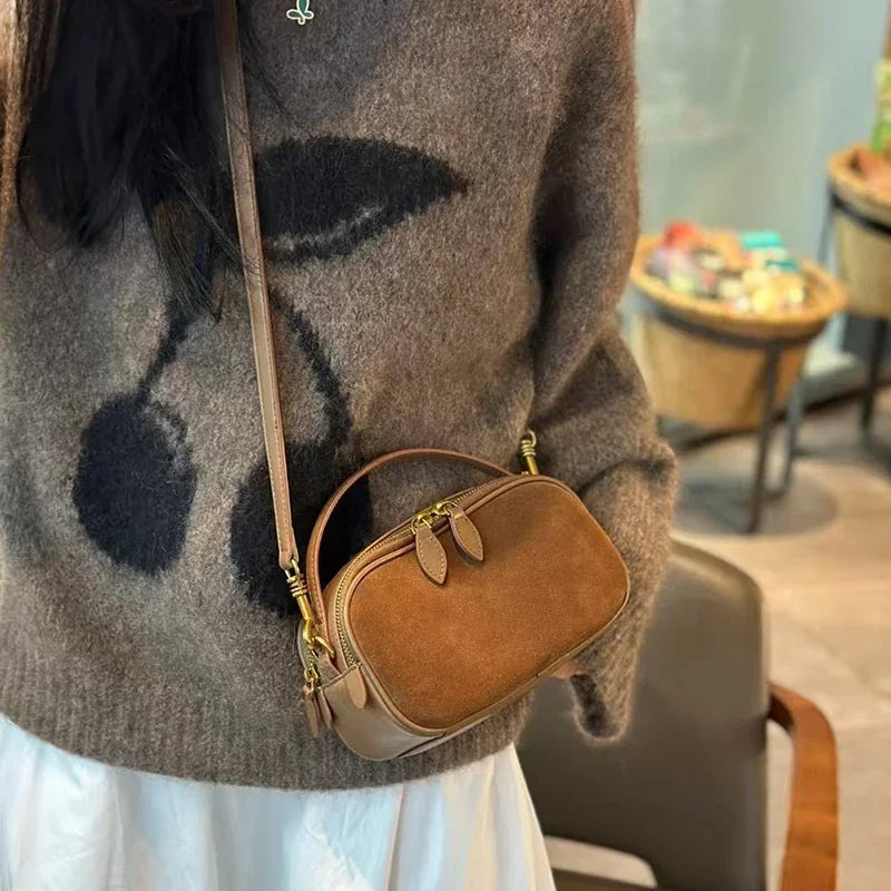 Sofia Suede Crossbody
