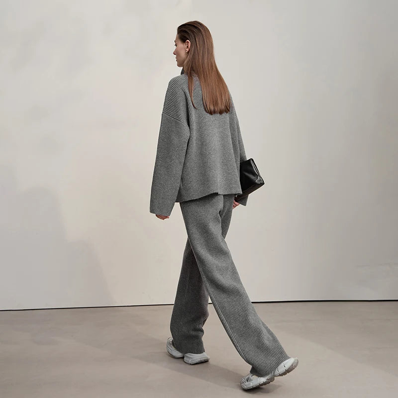 Ava Turtleneck Knit Set