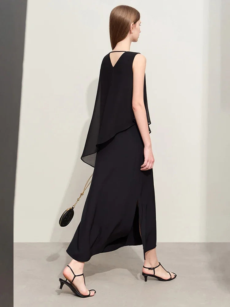 Elena Chiffon Maxi Dress