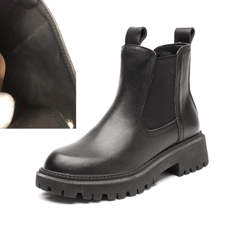 Harper Leather Chelsea Boots