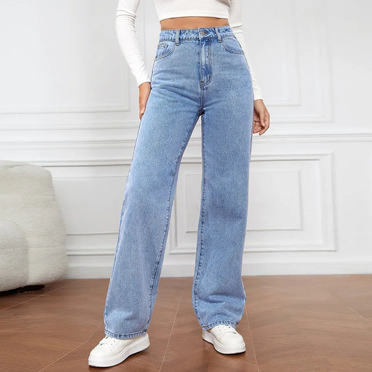 High Waist Baggy Jeans