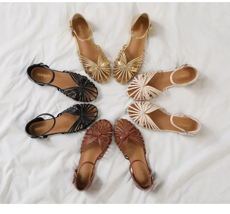 The Siena Bow Sandal