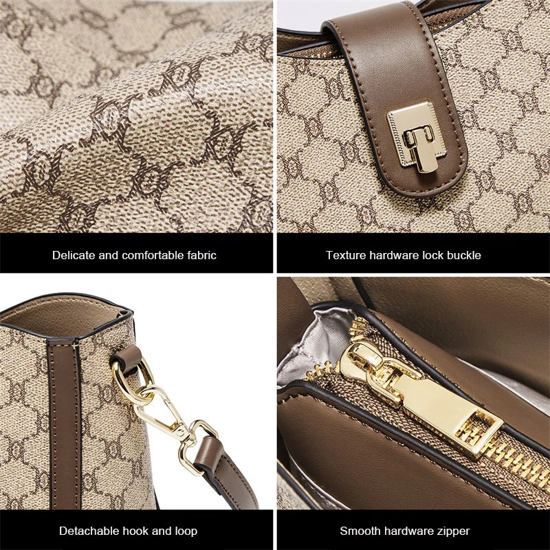 Victoria Signature Bucket Bag