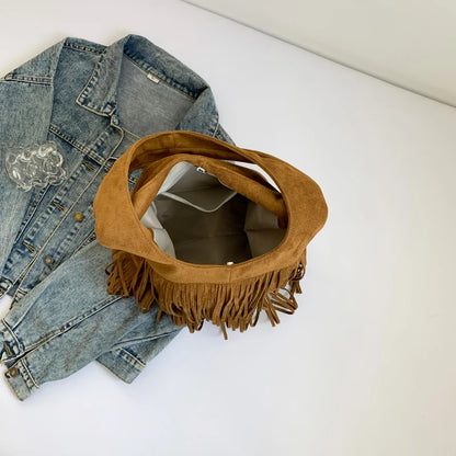 Willow Fringe Hobo Bag