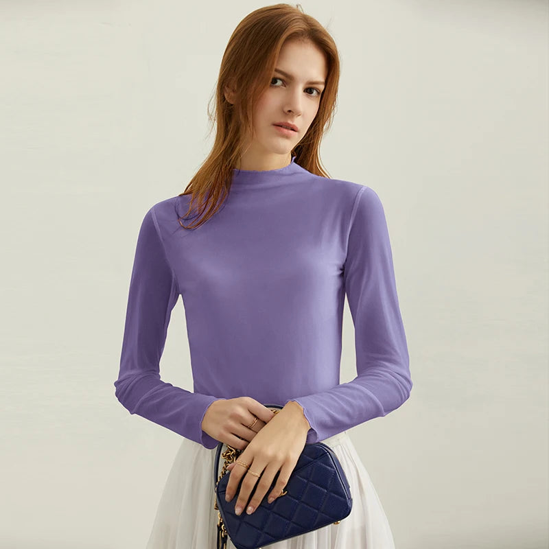 Elodie Mock Neck Top