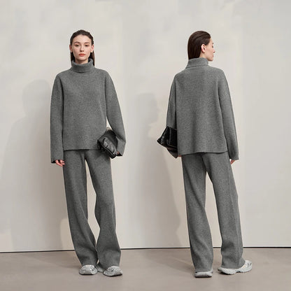 Ava Turtleneck Knit Set