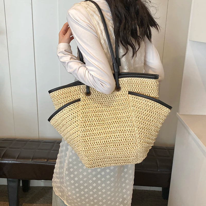 Soléa Straw Beach Tote